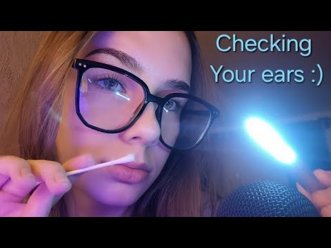 ASMR | Getting something out of your ears (Inaudible Whispering)