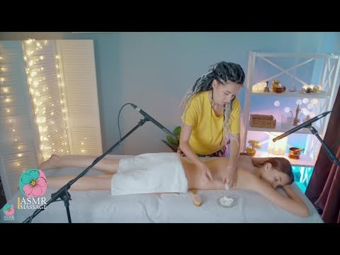 Whisper-Induced ASMR Massage with Tools