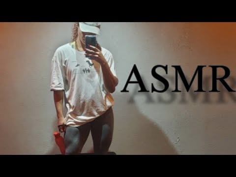 ASMR • Meu treino de Posteriores 🫶🏽💪🏽| sussurros e sons de boca (narrado)