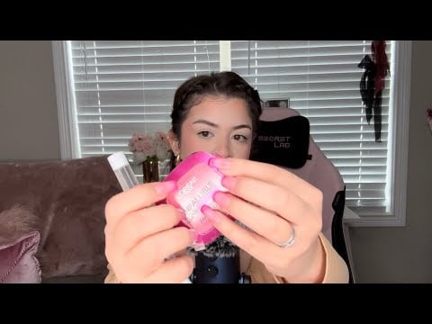 ASMR big sis does your prom makeup 🥲🩷
