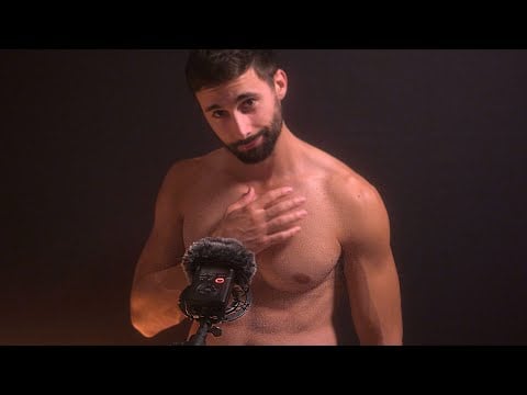 ASMR  Pecs and Skin Sounds 💪🏽 Shirtless