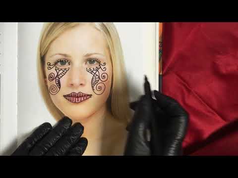 LEATHER GLOVES 🖤  CREATING A MASK  🎧 [[ASMR]]