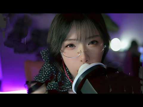 ASMR relax shop I  颜艺 微表情 弹舌 耳语 捂耳