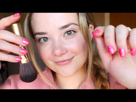 ASMR Sweet & Simple Personal Attention Roleplay! Face Touching & Brushing, Ear To Ear Whispers
