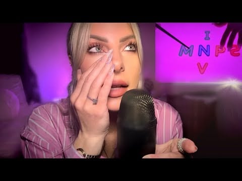 ASMR SLOW CLICKY Whisper Relaxing Lofi Old School ASMR Visual Triggers & BED TRACING