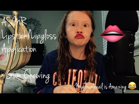 ASMR~ Lipstick/ Lipgloss Application 💄