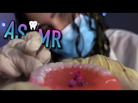 ASMR: DENTISTA | LIMPEZA, RASPAGEM E CLAREAMENTO 🪥🦷