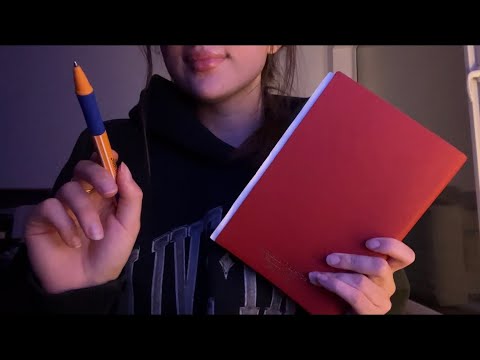 ASMR Drawing you | measuring, tapping 