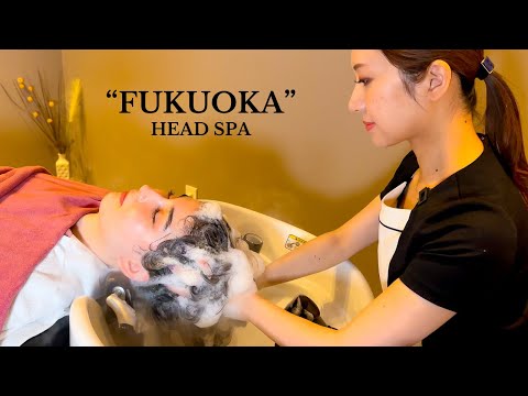 ASMR I went to FOREIGNER FRIENDLY head spa in Fukuoka, Japan (Soft Spoken)