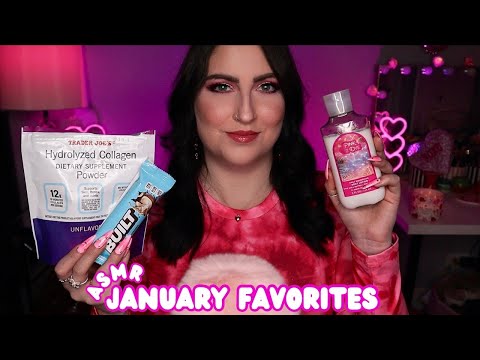 ASMR January Favorites✨| Beauty, Health/Fitness, Creators, & More!