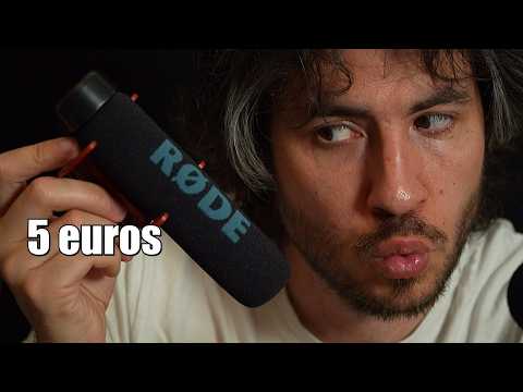 Faire un ASMR avec un Micro RODE de vide grenier à 5 euros