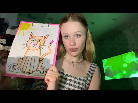 I'll draw your portrait // lofi ASMR / я нарисую твой портрет // лофи асмр