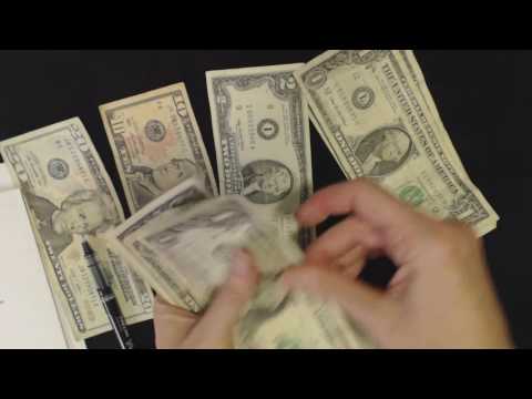 ASMR Soft Spoken ~ Bank Teller Roleplay / Counting Money (No Talking @ End)