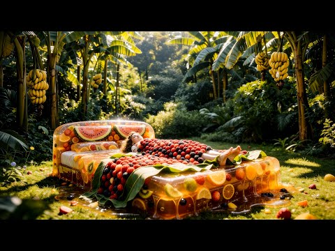 AI ASMR: Beds Made of Impossible Materials | Surreal Relaxation