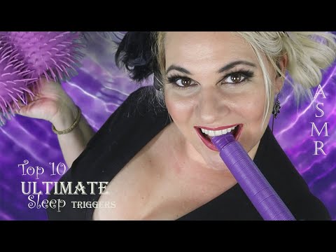 ASMR top 10 ultamate triggers for Intense sleep