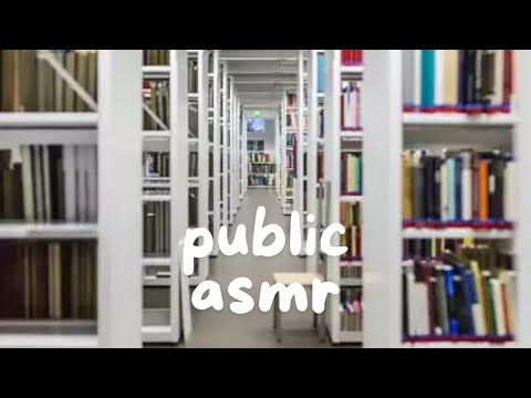 ASMR suomi | Kirjasto & kirjat 📔 asmr julkisella paikalla