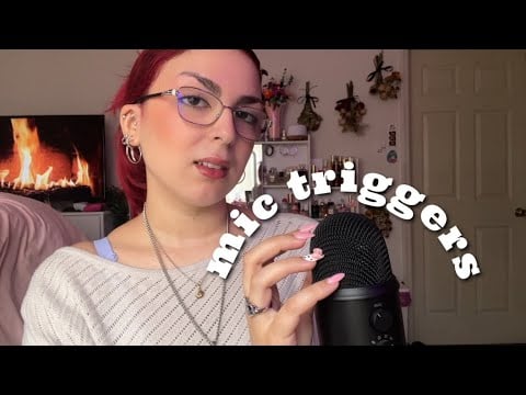 ASMR ☆ 🫧 insanely fast & aggressive bare mic triggers w/ mouth sounds, rambles