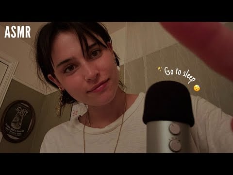 ASMR If You Want to Sleep ♡ Going from *Slow* to *Fast* to *Slow* w/ Mouth Sounds, Face Touc...