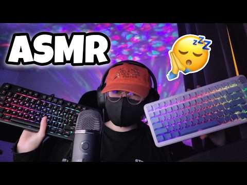 ASMR FRANÇAIS • JE TE DÉTEND AVEC MES NOUVEAUX CLAVIERS MÉCANIQUES SATISFAISANTS 😴💤(FRISSON GARANTI)