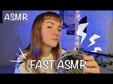 ASMR | Fast Triggers ⚡ - visuel et auditif pour t'endormir
