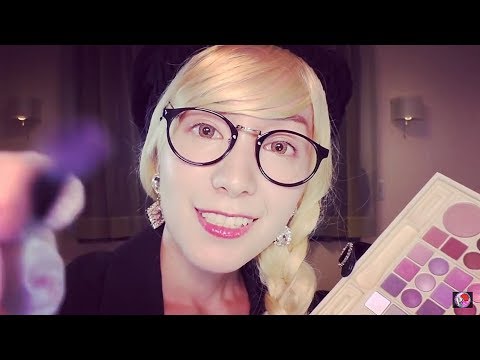 ASMR 日本語Japanese Cosplay Makeup Shop Role play