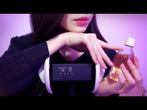 ASMR(Sub) Door-To-Door Ear Massage Service / bare hands, lotion, oil (Nearly speaking)