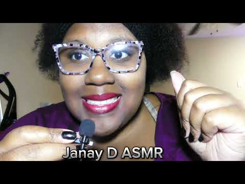 ASMR *Wet mouth sounds & hand sounds | Janay D ASMR