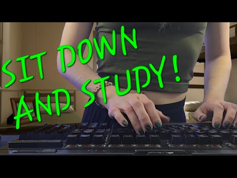 Ambient StudySESH📚 (Mechanical Keyboard)(ASMR)
