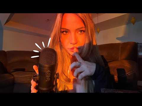 sound assortment asmr in the dark - tongue clicking & hifi whispers