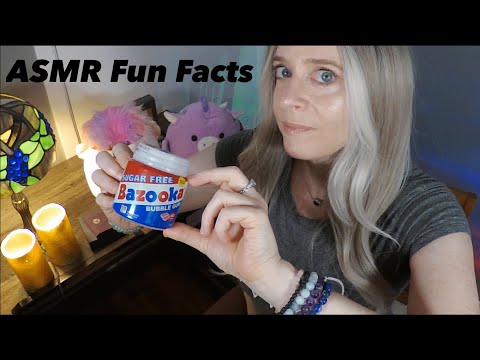 ASMR Gum Chewing Random Facts | Clicky Whispers