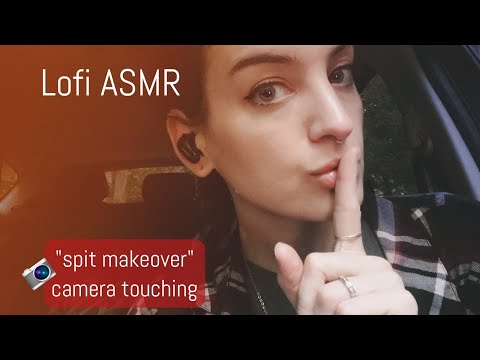 ASMR Roleplay: spit makeover in my car "house"