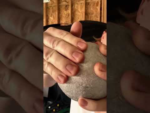 ASMR aluminum foil ball massage #asmr