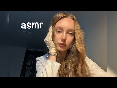ASMR школьная медсестра 👩🏼‍⚕️/ School nurse ❤️