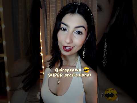 ASMR Quiropraxia SUPER profissional 👀