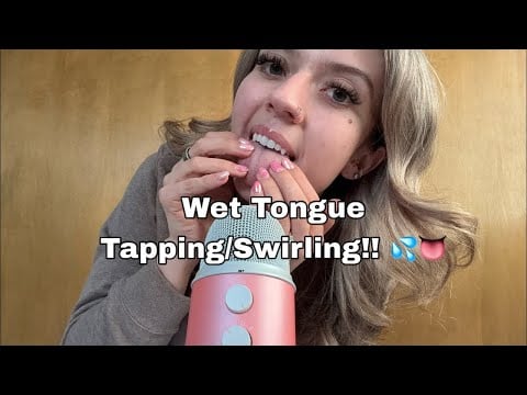 ASMR| Sensitive Tongue/Teeth Tapping Mouth Sounds Galore! Lots of Tingly Item Tapping 