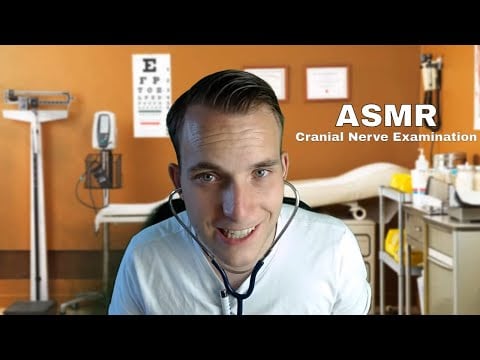ASMR | Doctors Visit | Full Cranial Nerve Examination | Calming Nervous Patient | Anxiety Calming