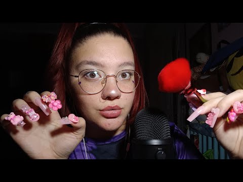 SLOW & GENTLE (Tapping, Squeezing, Mouth Sounds, Hand Movements) 😴💜 | ASMR ITA