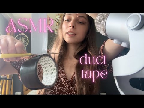 ASMR • duct tape sounds 💗