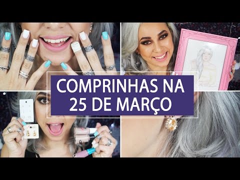 Comprinhas na 25 de Março