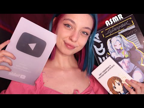 💙 АСМР распаковка подарков от ПОДПИСЧИКОВ 🥳 | шепот + тихий голос | asmr