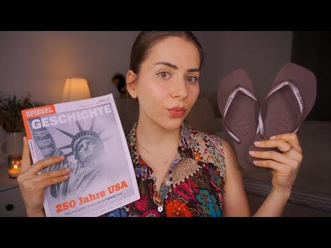 ASMR ich rede bisschen & du schläfst ein 