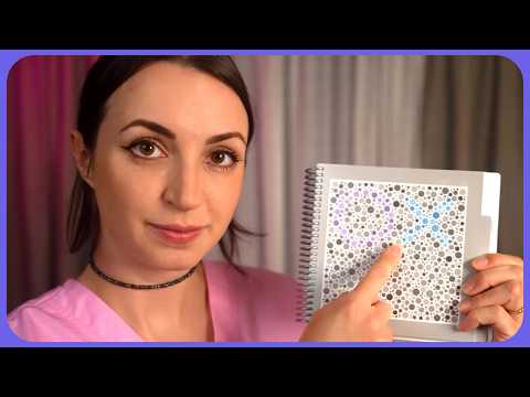 2 Minute ASMR | Unqualified Eye and Ear Tests