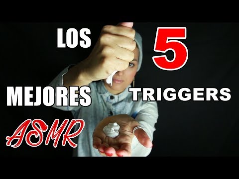 ASMR ESPAÑOL | Combo de los 5 MEJORES SONIDOS para DORMIR RÁPIDAMENTE