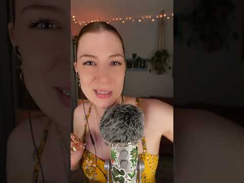 clipping your hair back asmr #asmr #asmrsounds