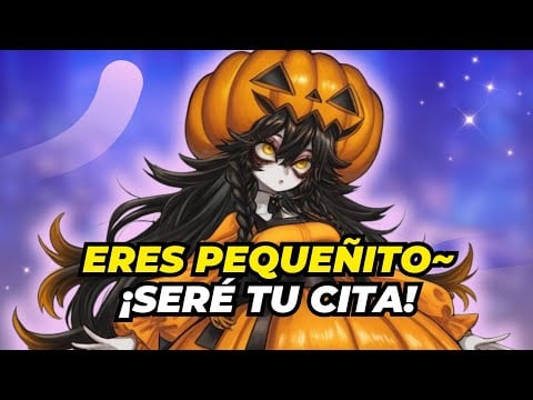 CITA con MUJER CALABAZA en HALLOWEEN 🎃🧡 ASMR Anime Roleplay