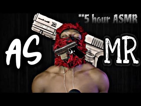 ASMR Mouth Sounds & Hand Movements For 5 Hours