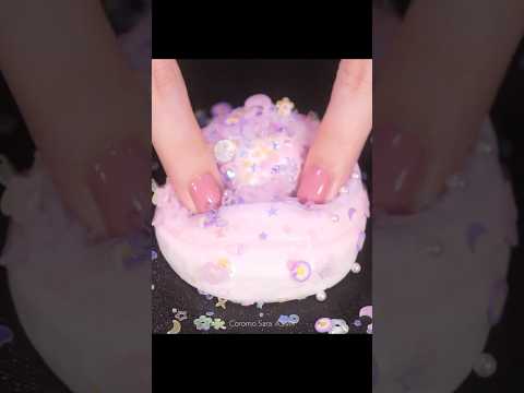 #asmr Glitter Chewy Pancake Squishy 🥞 #shorts #asmrshorts #satisfying