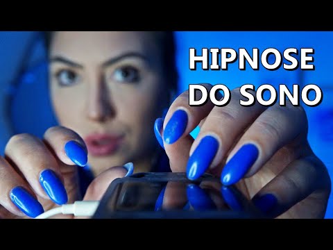 ASMR HIPNOSE PARA RELAXAR (Vou te Ajudar a Dormir Rápido)
