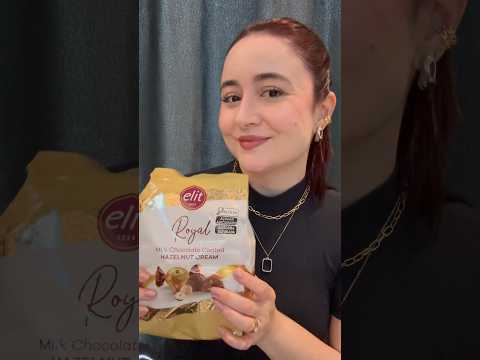 ASMR: PROVANDO CHOCOLATE TURCO 🍫 #shorts #asmr