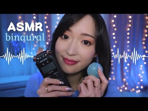 ASMR 🌙  Binaural intense avec le Tascam pour un bon gros dodo ✨🛌🏻